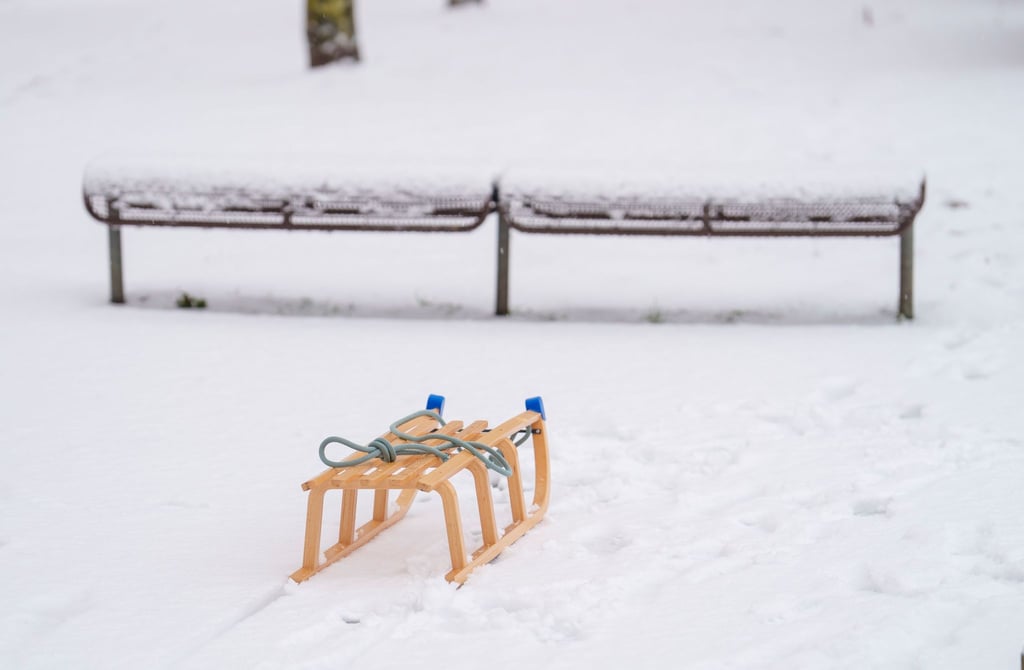 Händler melden eine deutlich höhere Nachfrage nach Produkten wie Schlitten. (Symbolbild)