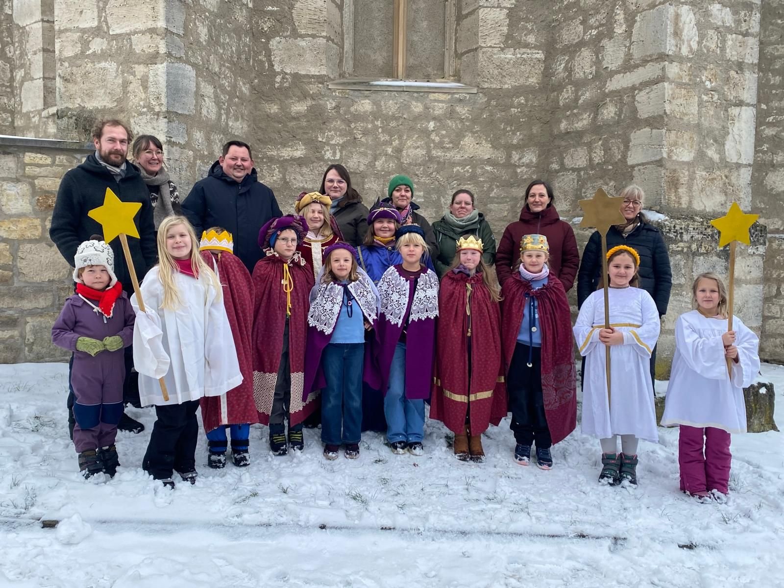 Sternsinger im Harz: Gut 3.000 Euro im Huy ersungen