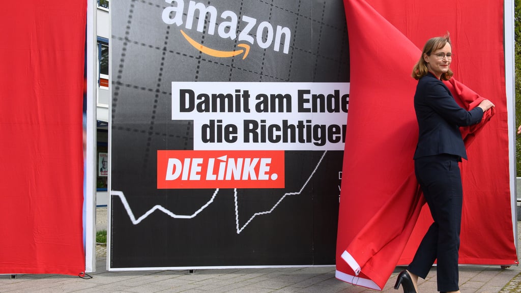 Die Linke wollen große Vermögen besteuern.