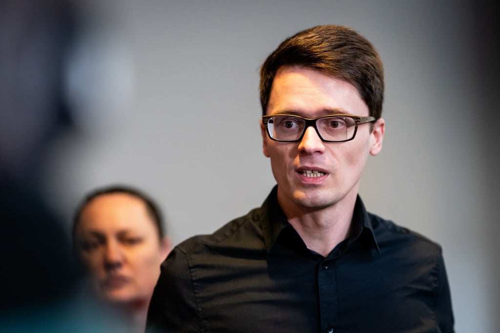 Der Thüringer Linksfraktionschef Christian Schaft spricht von einer „Zufallsmehrheit“. (Archivbild)