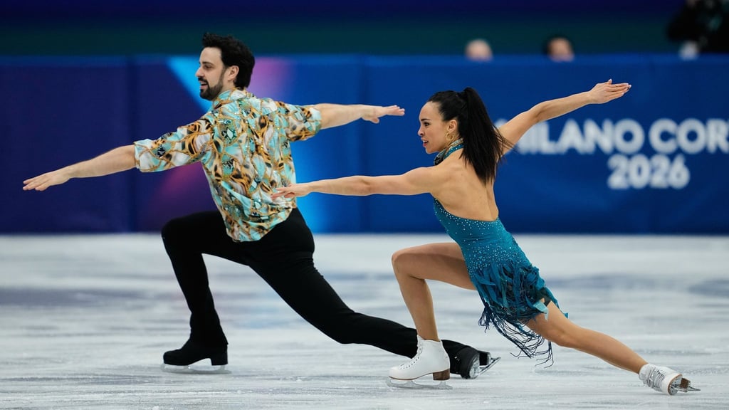 Die Olympischen Spiele sind für Jennifer Janse van Rensburg (r) und Benjamin Steffan (l) schon wieder vorbei.
