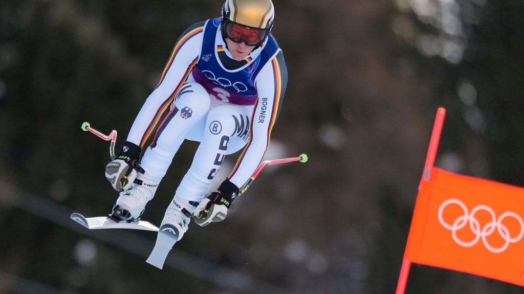 Simon Jocher fuhr in der Abfahrt der alpinen Team-Kombination auf Rang elf.