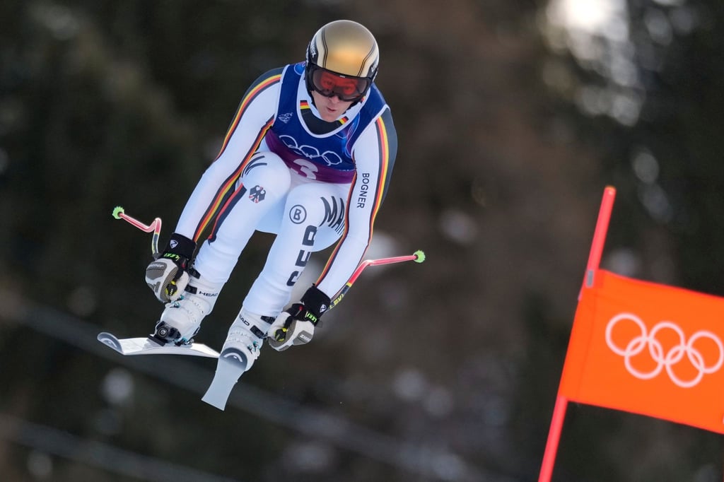 Simon Jocher fuhr in der Abfahrt der alpinen Team-Kombination auf Rang elf.