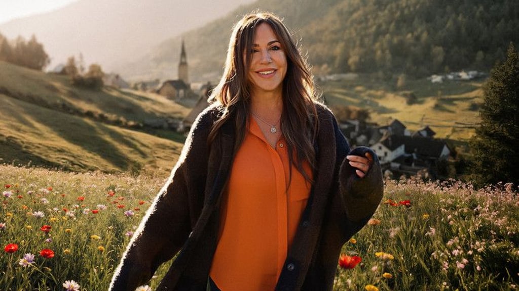 Simone Thomalla verkörpert in der ZDF-Serie "Frühling" Dorfhelferin Katja Baumann.