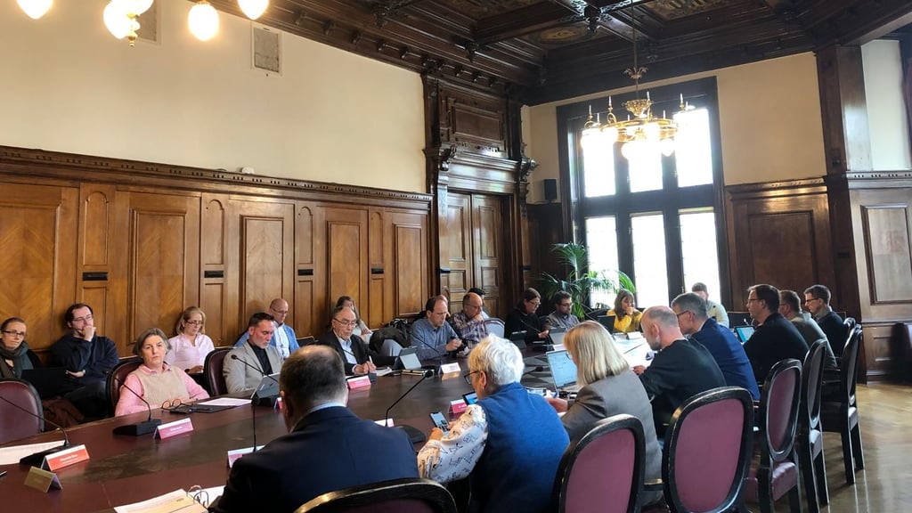 Der Hauptausschuss tagt auch im Stadthaus. 