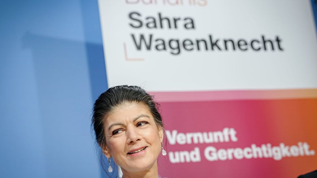 Sahra Wagenknecht hält es für sehr wahrscheinlich, dass ihre Partei eigentlich im Bundestag sitzen müsste.