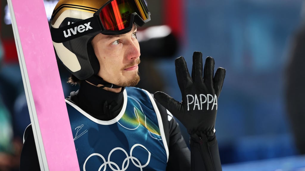 Besonderer Gruß: Johann André Forfang denkt an seinen verstorbenen Vater.