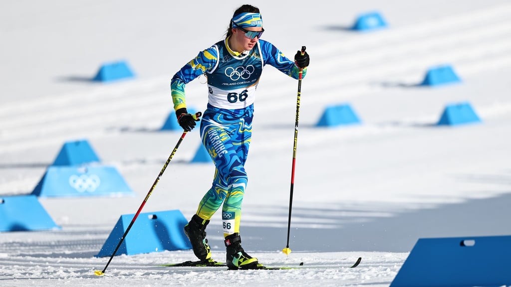 Sofija Schkatula reagierte äußerst emotional nach dem Sprintrennen, als es um die Zustände in ihrer ukrainischen Heimat ging.