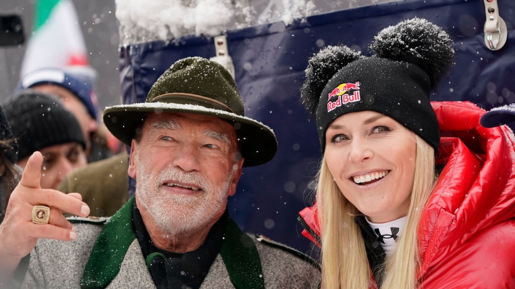 Arnold Schwarzenegger und Lindsey Vonn sind befreundet. (Archivbild)
