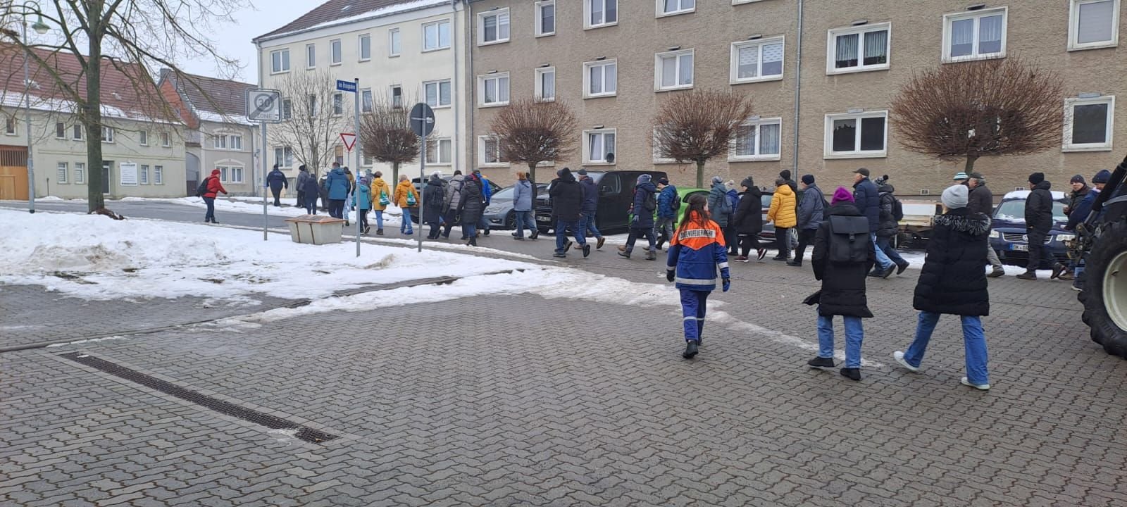 Veranstaltung in Oschersleben: Große Grünkohlwanderung in Hadmersleben: 120 Teilnehmer trotzen der Winterkälte
