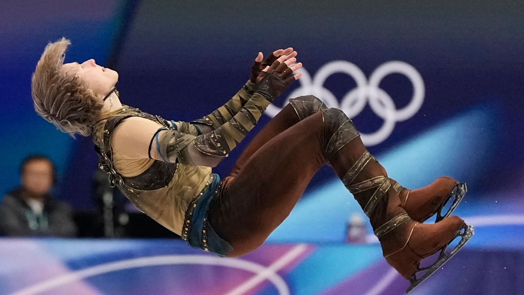 US-Eiskunstläufer Ilia Malinin zeigte wieder einmal eine spektakuläre Flugshow.