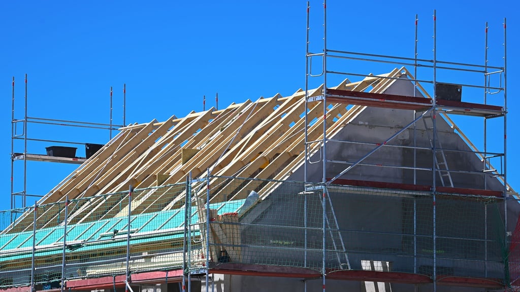 Hoher Anteil von Einfamilienhäusern beim Wohnungsbau in Thüringen (Archivbild)