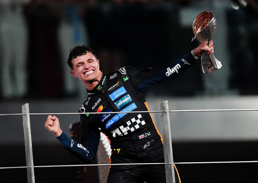 Lando Norris ist nun der Gejagte. (Archivbild)