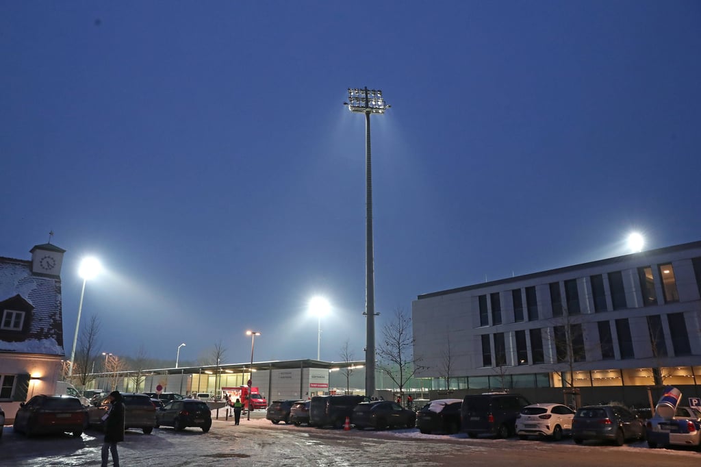 Die Akademie am Cottaweg hier bei einem Spiel der Frauen.