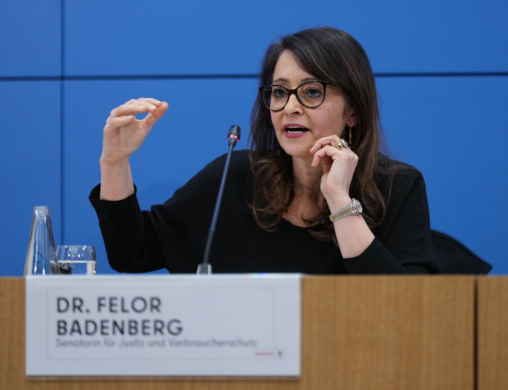 Felor Badenberg (CDU) ist seit 2023 Berliner Justizsenatorin.