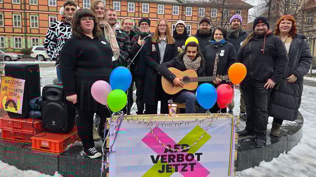 Mitwirkende und Organisatoren eines Aktionstages auf dem Nicolaiplatz in Wernigerode werden im Internet beleidigt.