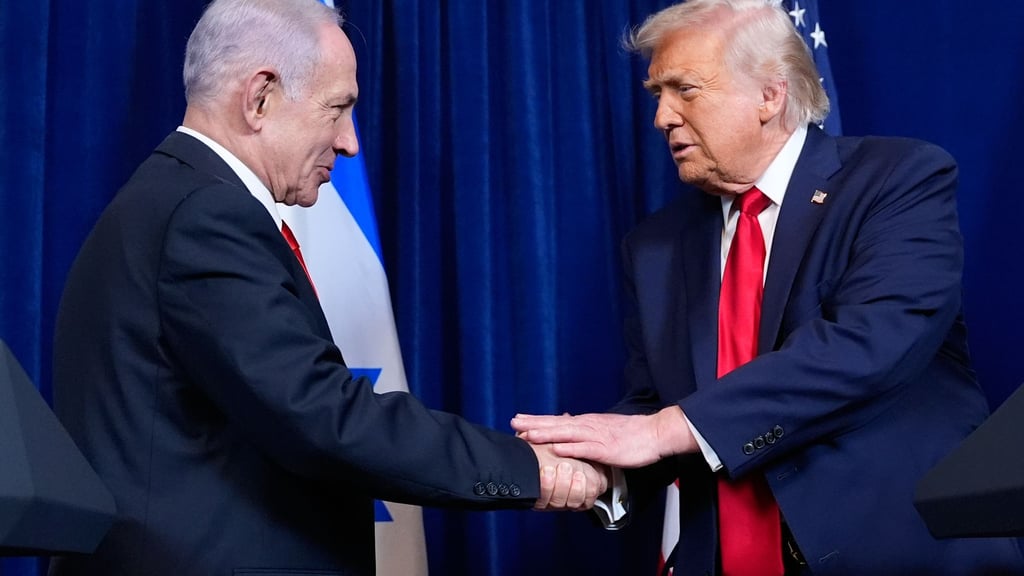 Es ist das siebte Treffen zwischen Israels Premier Netanjahu und US-Präsident Trump seit Trumps Amtsantritt. (Archivbild)