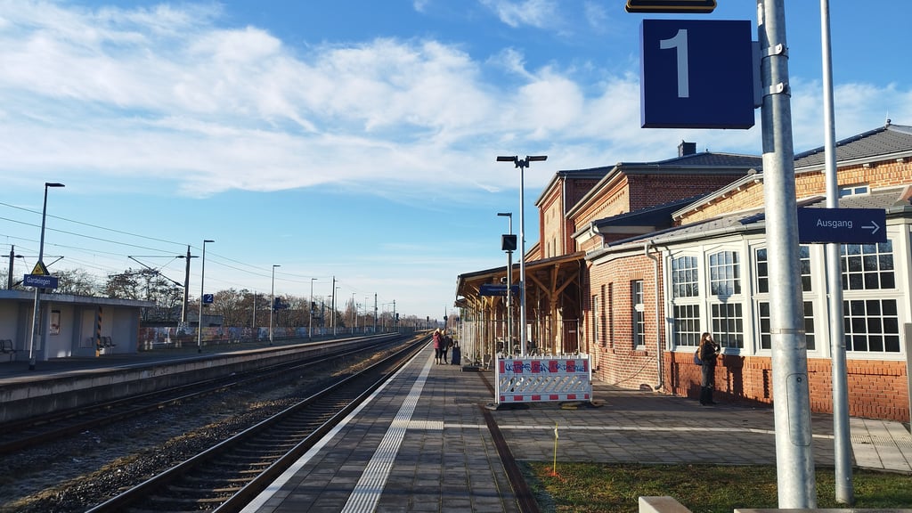 Ab Januar ist der neue Bahnsteig in Gardelegen erstmal leer. 