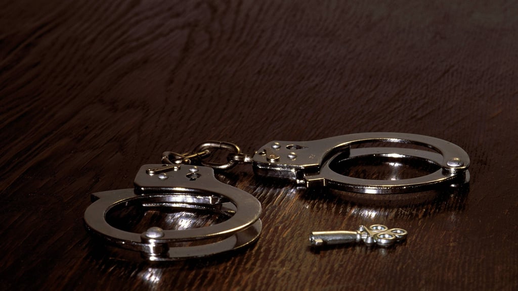 Handschellen mit Schlüssel