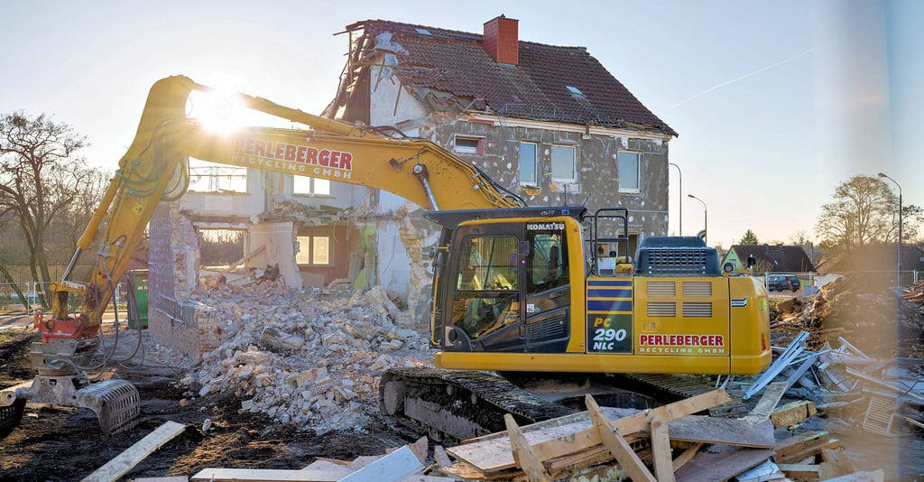 Das Wohnhaus, das einst zur Wiwog gehörte, ist bereits am 18. Januar abgerissen worden. 