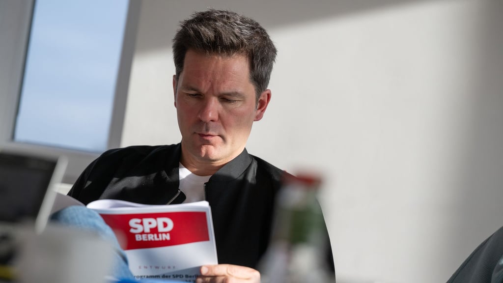 Der Entwurf für das Wahlprogramm der Berliner SPD umfasst 56 Seiten.