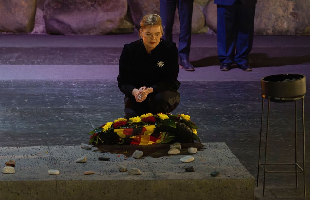 Bundestagspräsidentin Julia Klöckner gedenkt in Yad Vashem der Millionen Opfer des Holocaust.