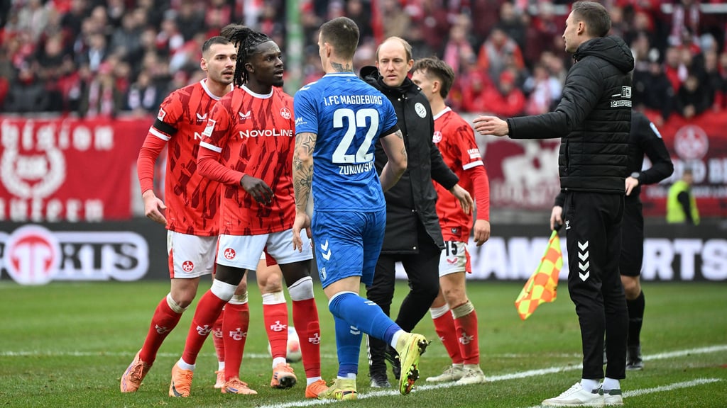 Im Dezember noch Kontrahenten, jetzt Sturmkollegen beim 1. FC Magdeburg: Richmond Tachie und