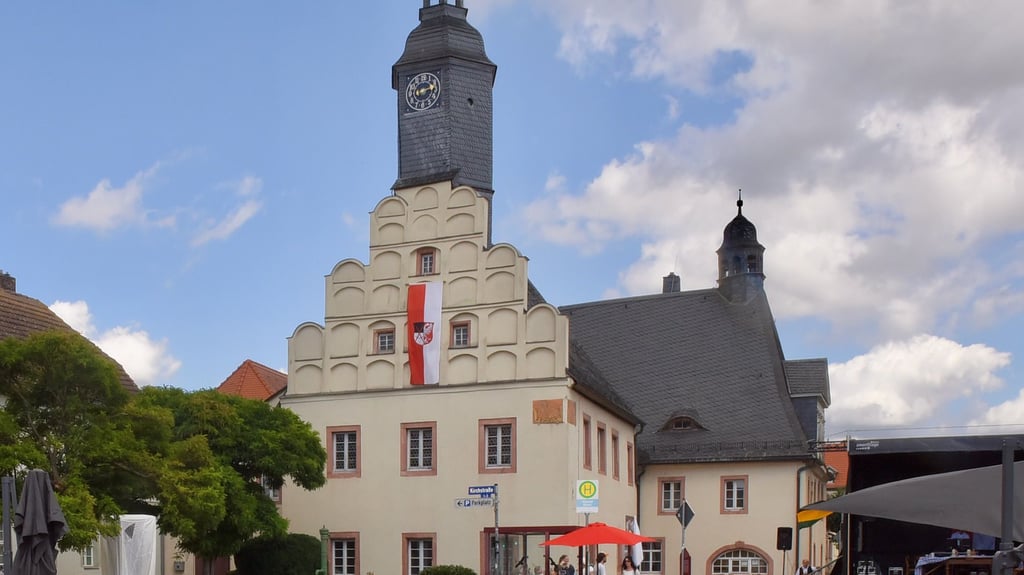 Das Rathaus von Allstedt