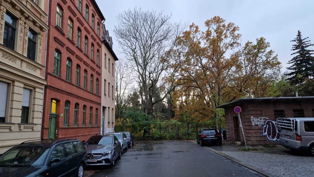 Aus der Franz-Schubert-Straße in Richtung Salineinsel geblickt: Dort soll in Zukunft eine neue Brücke gebaut werden.