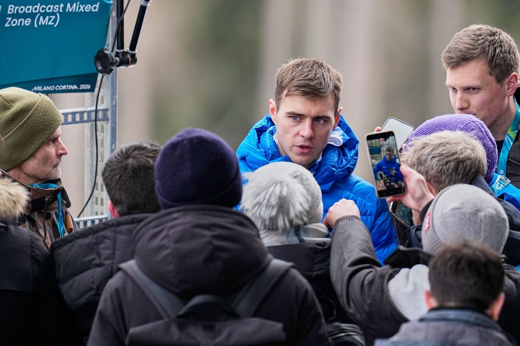 Wladyslaw Heraskewytsch sprach nach dem Training mit Journalisten.