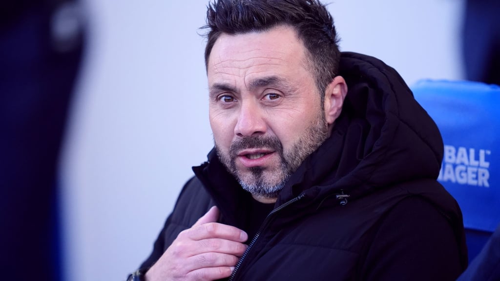 Muss in Marseille gehen: Trainer Roberto De Zerbi. (Archivbild)