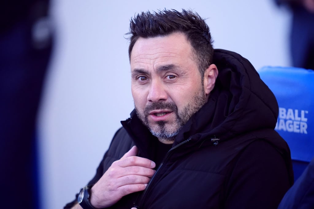 Muss in Marseille gehen: Trainer Roberto De Zerbi. (Archivbild)