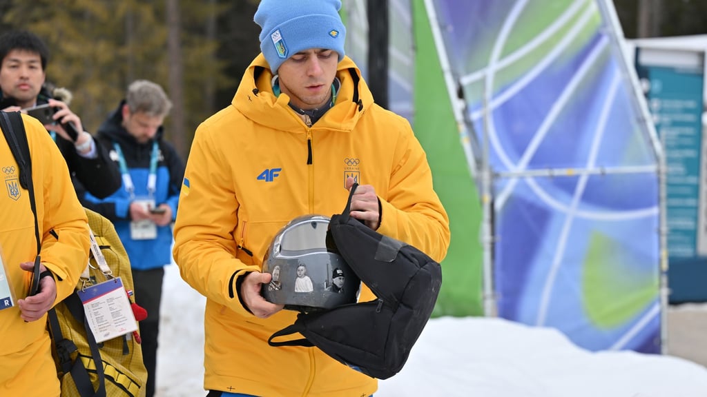 Der ukrainische Skeleton-Pilot Wladislaw Heraskewytsch wurde von den olympischen Wettbewerben ausgeschlossen.