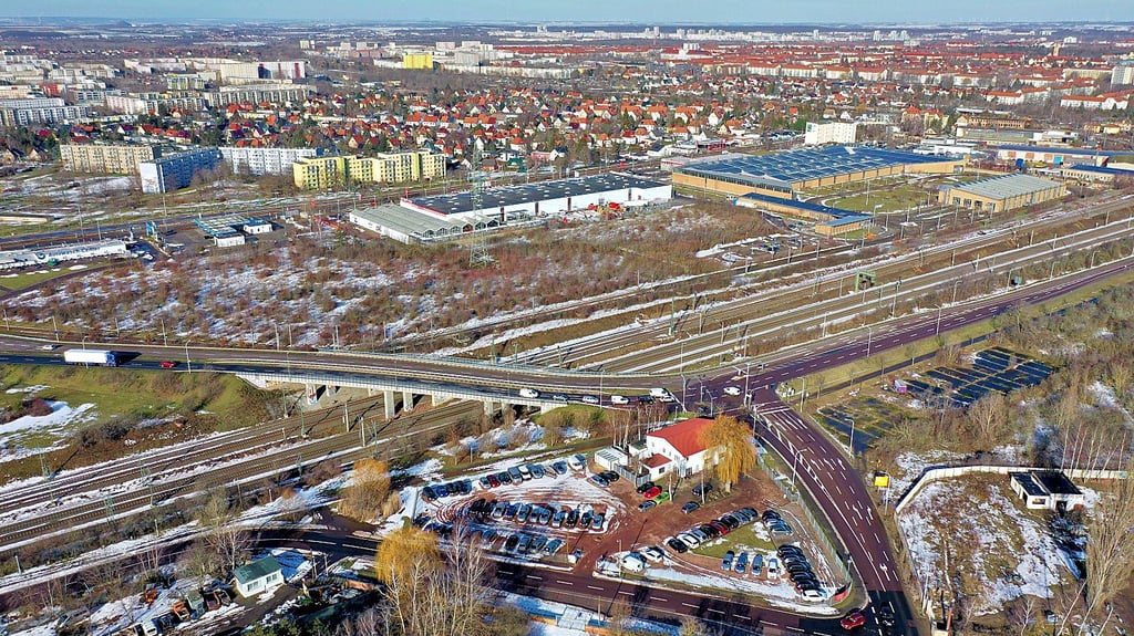 Die Europachaussee soll in Ammendorf verlängert werden.