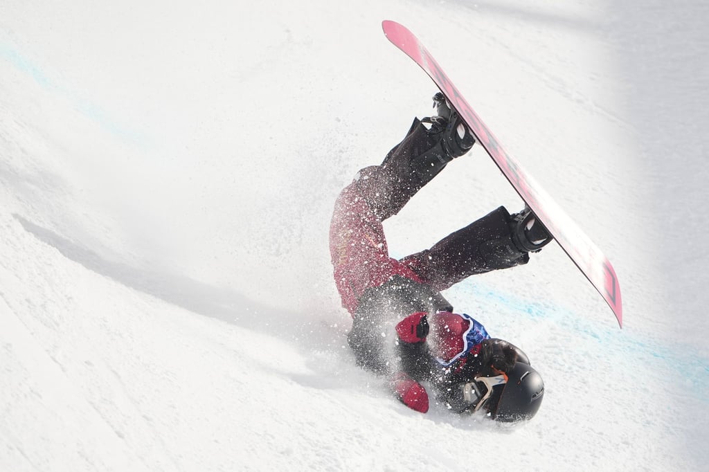 Liu Jiayu hat sich bei ihrem Sturz nicht schwerer verletzt.