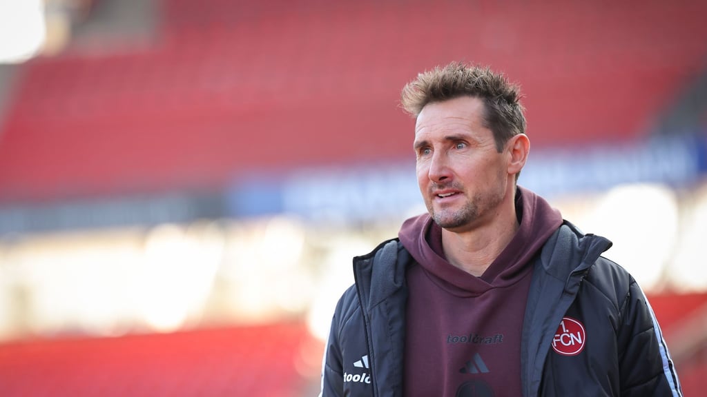 Miroslav Klose will in Nürnberg etwas aufbauen. (Archivbild)