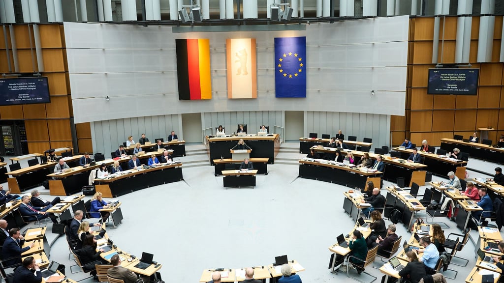 Im Berliner Abgeordnetenhaus ging es in der Debatte um den Winterdienst hoch her.