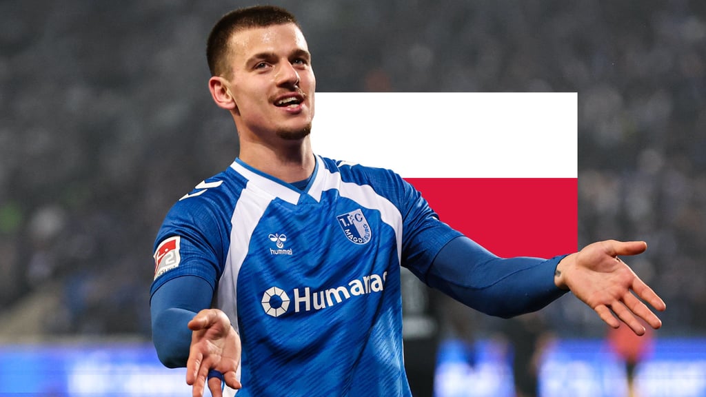 FCM-Stürmer Mateusz Zukowski ist derzeit in Topform. Wäre er ein Spieler für die polnische Nationalmannschaft?