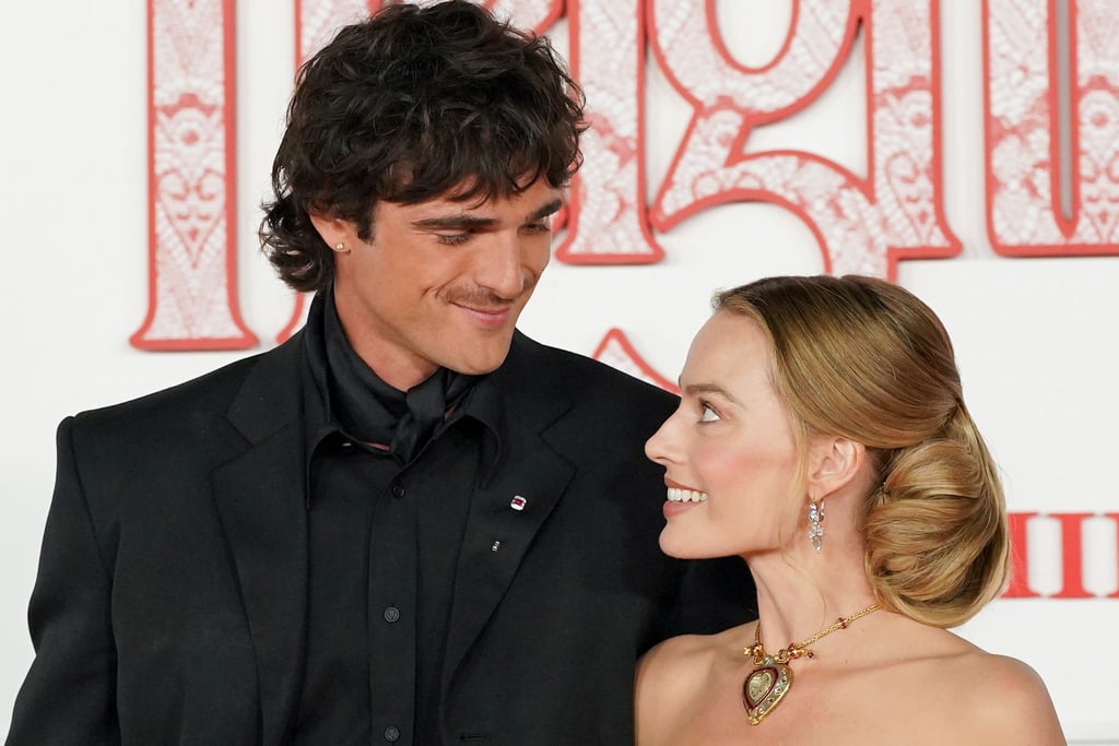 Jacob Elordi und Margot Robbie bei der Premiere.