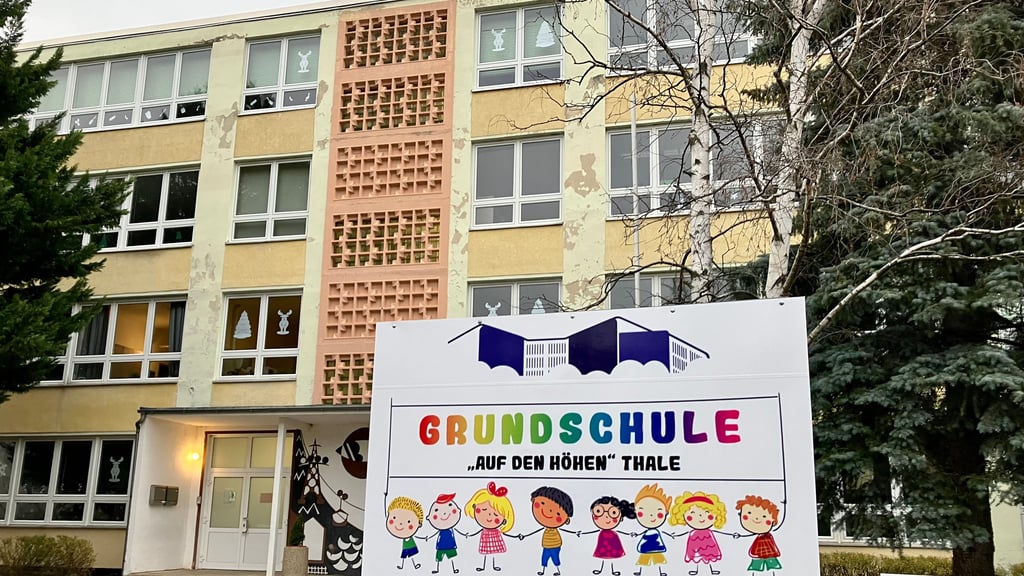 „Auf den Höhen“ ist eine von vier Grundschulen in Trägerschaft der Stadt Thale. Die Zahl aller Schüler könnte sich bis 2036 halbieren.