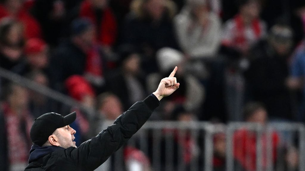 Ole Werner war nach dem 0:2 beim FC Bayern wütend auf die Schiedsrichter.