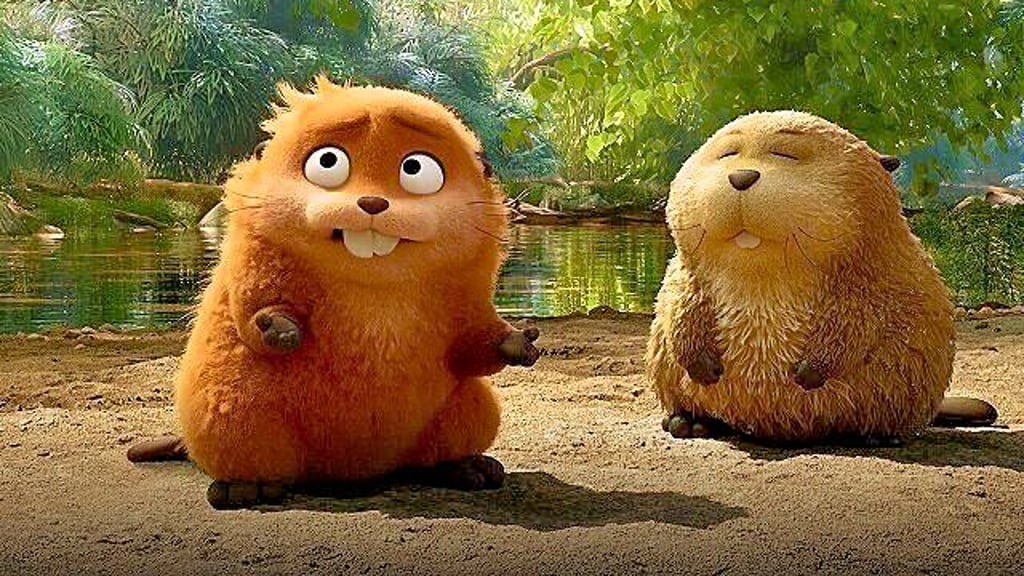 Im Kinofilm „Hoppers“ können Menschen mit Tieren sprechen.