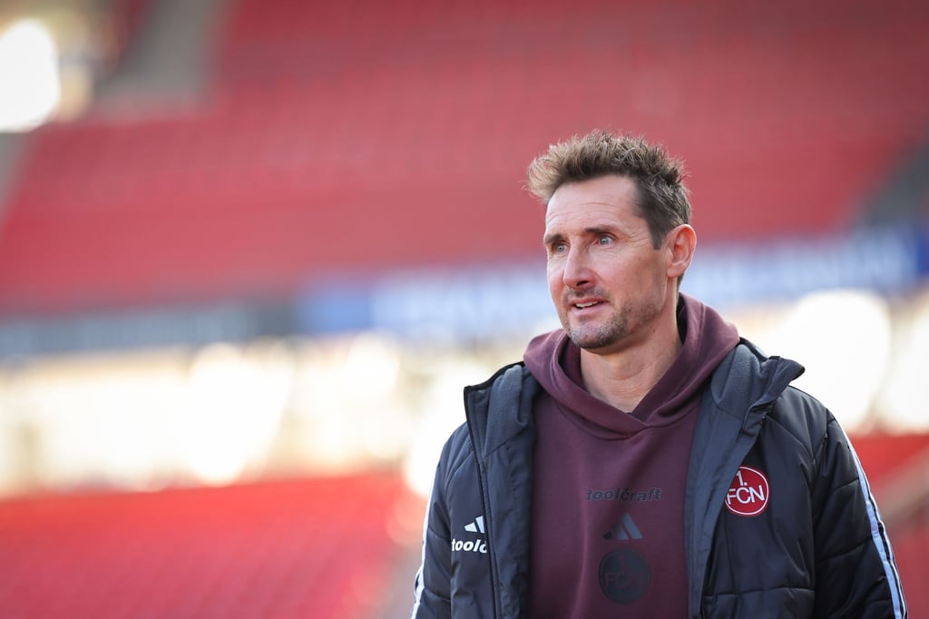 Miroslav Klose will in Nürnberg etwas aufbauen. (Archivbild)
