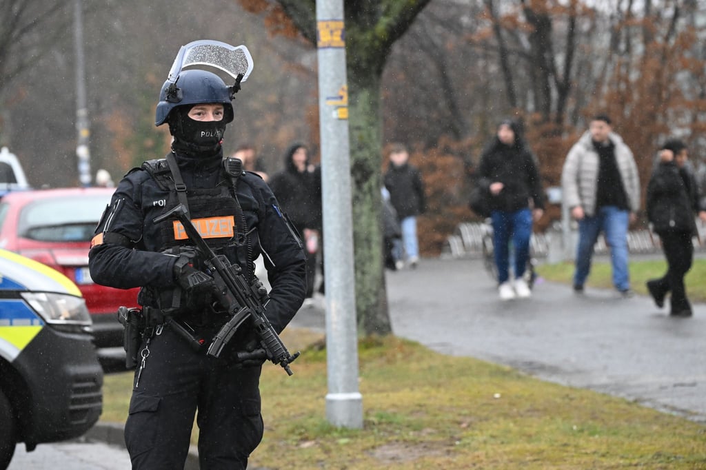 Die Polizei hat das Gelände abgesucht.