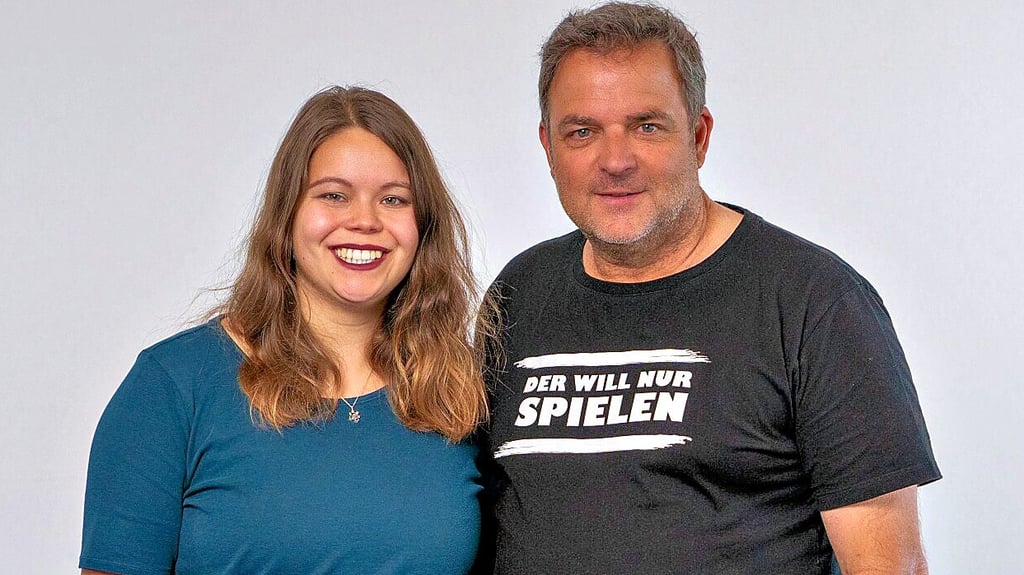 Cassandra Libossek mit Martin Rütter