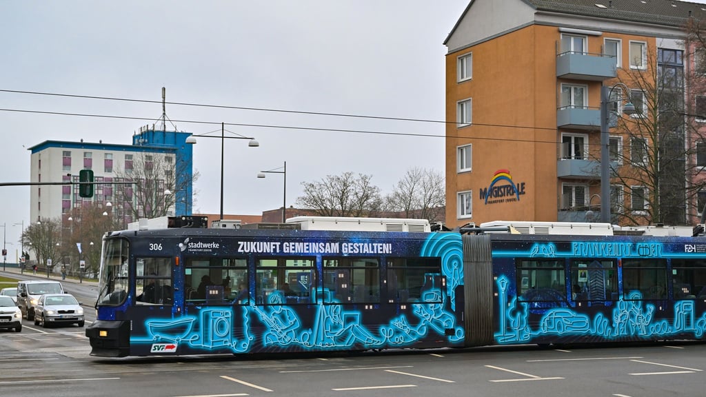 Eine Straßenbahn war in Frankfurt (Oder) in einen Unfall verwickelt. (Symbolbild)