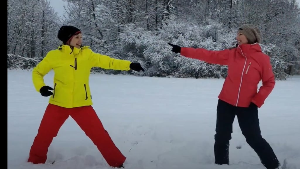 Ein Ausschnitt aus einem vergangenen Videoclip zu „One Billion Rising“ im Jerichower Land.