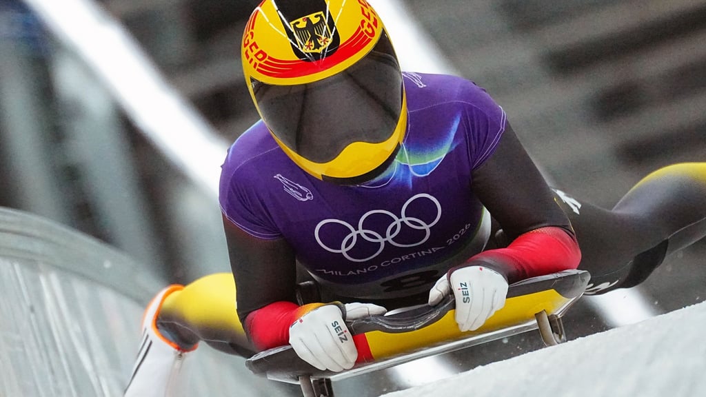 Susanne Kreher (Deutschland) hat im Skeleton noch Goldchancen, so wie alle Deutschen.