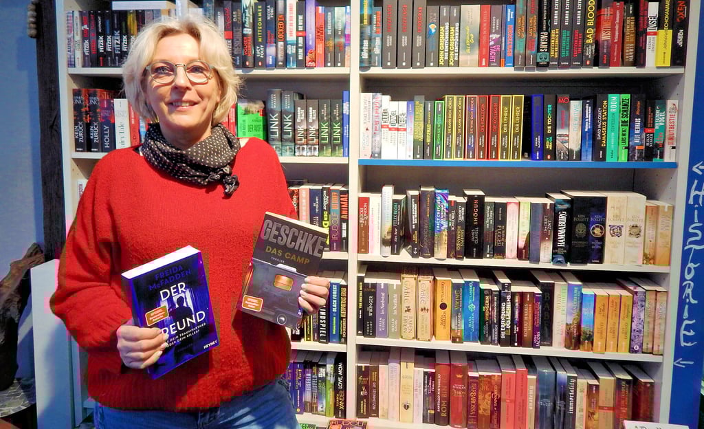 Das Geschäft von Wenke Wirth an der Burgstraße ist jetzt Partner von Thalia. Das Angebot an Büchern ist deutlich erweitert.