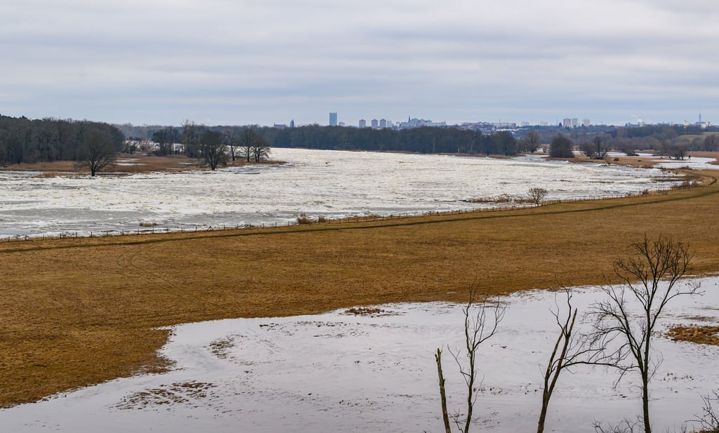Entlang der Oder hatte es zuletzt eine Hochwasserwarnung gegeben.